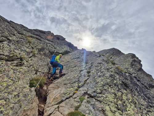 2025/07: Almagellerhorn Südgrat (CH/VS)
