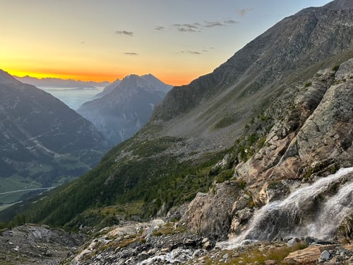 Blick in den Lowigrabu.