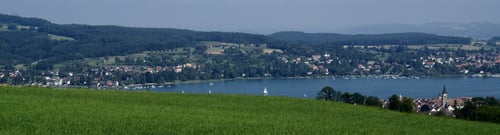 Ausblick auf Steckborn am Untersee