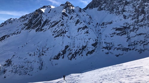 Kleiner Mann, grosse Berge :-)