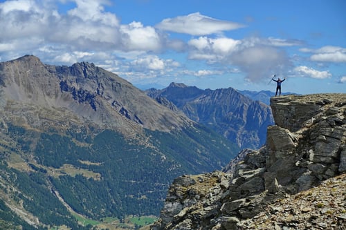 2022/08: Die Aussicht vom Galehorn (CH/VS)