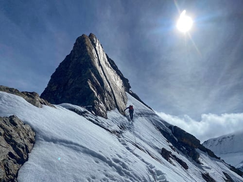 2020/09: Auf dem Abstieg vom Eiger (CH/BE)