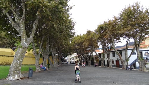 Der erste Spaziergang in Machicco