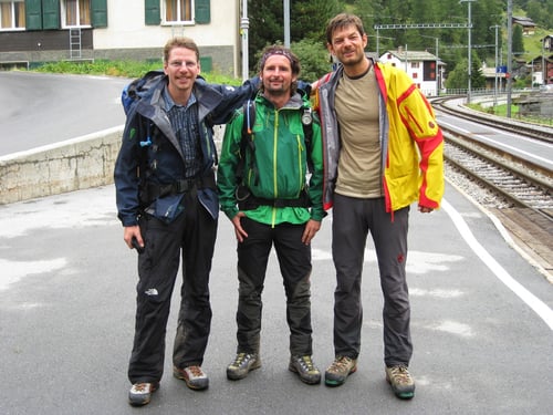 Zurück in Randa: Die verschwitzten Alpendudes