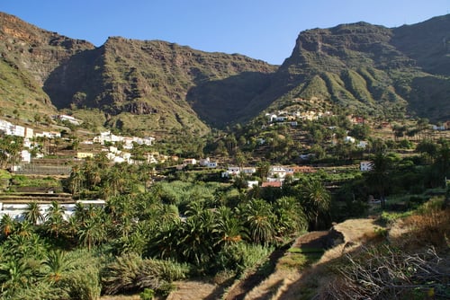 Hinter dieser Hügelkette verstecke sich unser heutiges Tagesziel