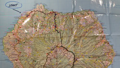 Etappe 1: Santo Domingo – El Tablado, Küstenwanderung auf dem Königsweg, 14km, 8h, TELO