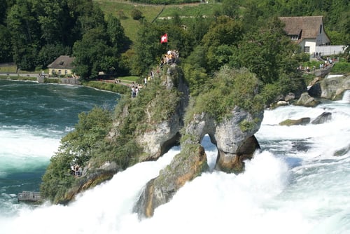 Die Rheinfälle in Neuhausen