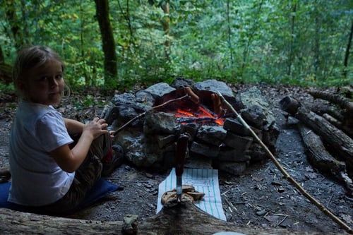 Klöpfer auf Holzkohle!