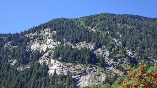 Nach einem erfolgreichen Tag: Blick zurück auf die Felsen von Freggio.