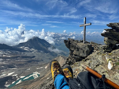 Gipfel-Idylle auf dem Wasenhorn