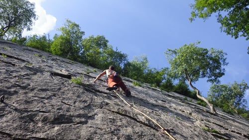 Im Klettergarten von Casazza