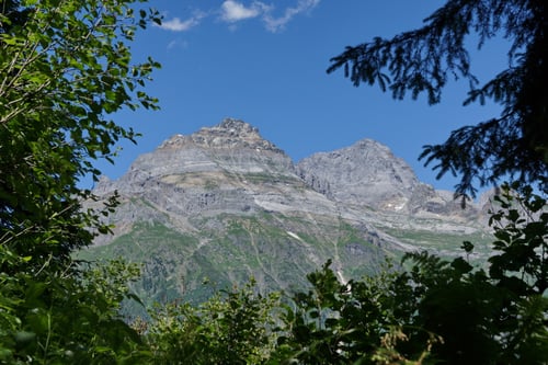 Blick auf Chli und Gross Windgällen