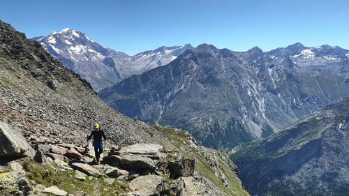 2023/07: Aufstieg zum Egginer (CH/VS)