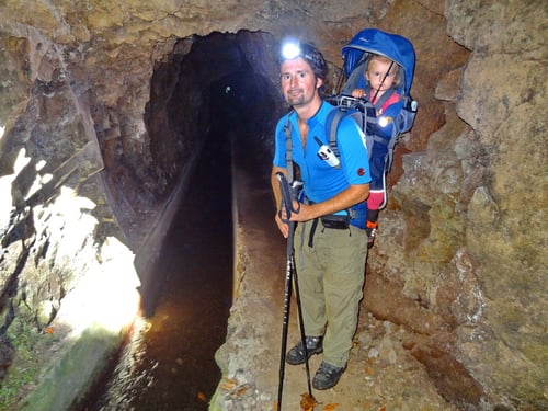 Auf in den ersten Tunnel