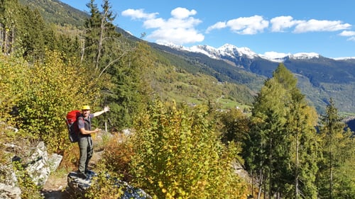 2020/10: Unterwegs auf der Strada Alta della Leventina (TI/CH)