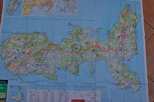 Unsere Wanderroute (GTE)