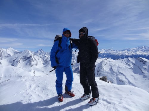 Auf dem Gipfel des Grossstrubels 3243m