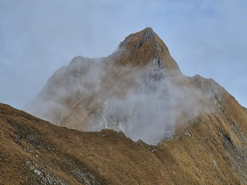 2024/10: Blick auf den majestätischen Vanil Noir (CH/FR)