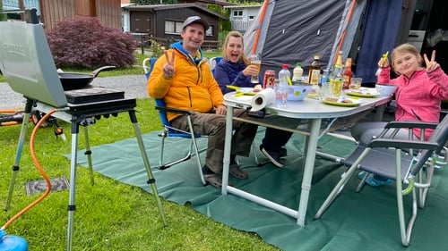 2020/06: Auf dem Camping Lazy Rancho Interlaken (CH/BE)