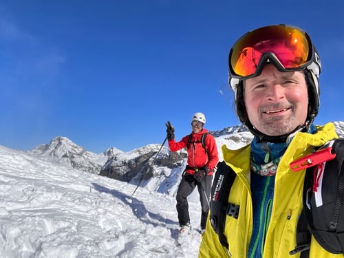 2022/02: Skitour auf den Gipfel des Rocabella (CH/GR)