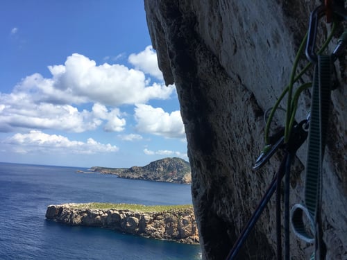 Blick aus der Wand...