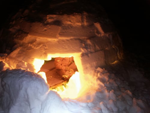 Rein in die warme Stube