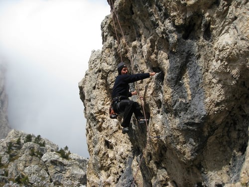 Training im Klettergarten