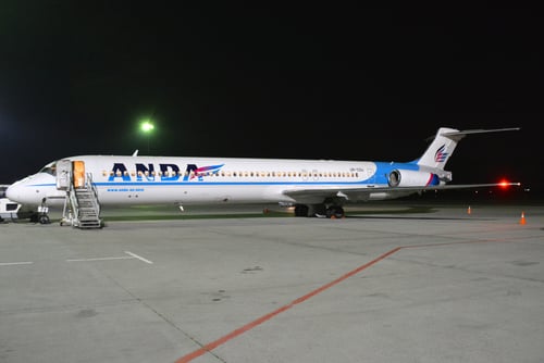 MD-80 der Anda Air/Courtesy: 747SP