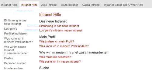 Screenshot Help Page