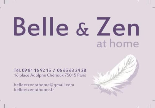 Belle & Zen at home institut beauté paris 15, epilations, soins visage, soins corps, vernis semi permanent...