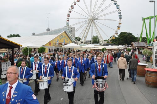 Auf dem Schützenplatz in Hannover