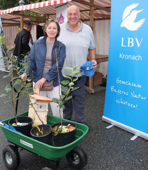 Karin Knoch mit LBV Kreisvorsitzendem Ulrich Münch