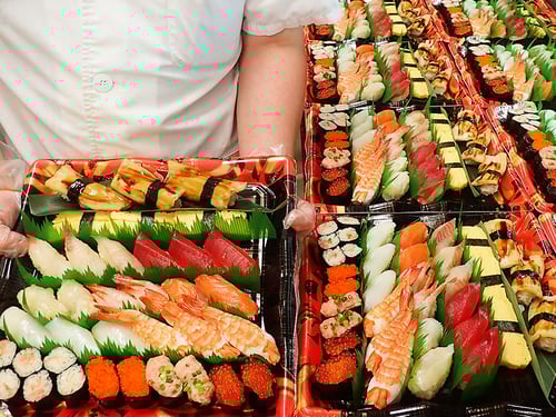 高輪ゲートウェイ　寿司　出前