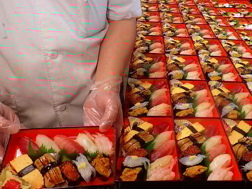 年末年始　宅配寿司