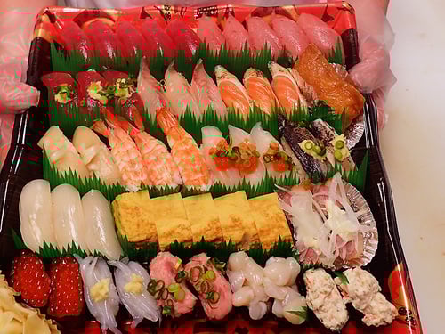 日本橋浜町　寿司　出前