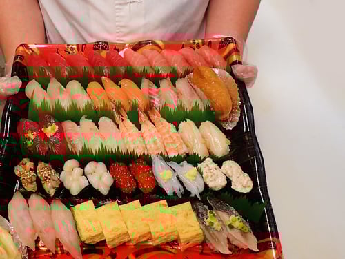 江東区　千田　宅配寿司　出前