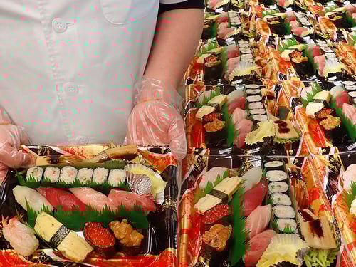 法人向け　寿司　出前