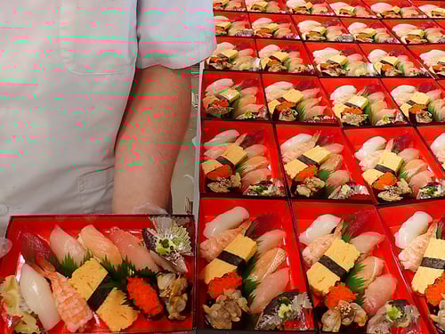 森タワー 虎ノ門　寿司　出前