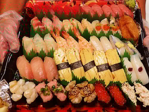 江戸川区　宅配寿司　出前