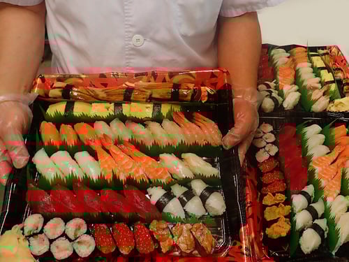 港区　納会　寿司　出前