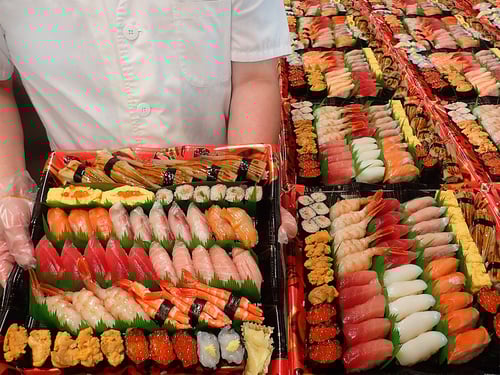 パークタワー勝どきミッド　寿司　出前