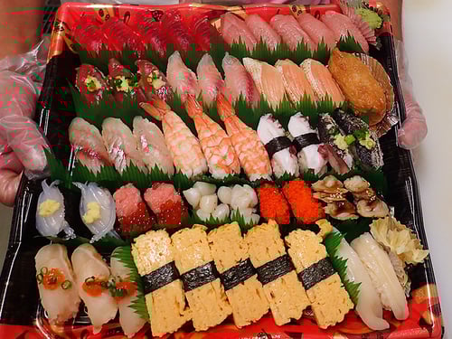 勝どき　寿司　出前