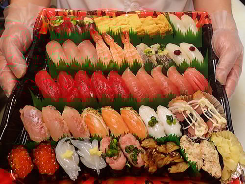 中央区　月島　寿司　出前