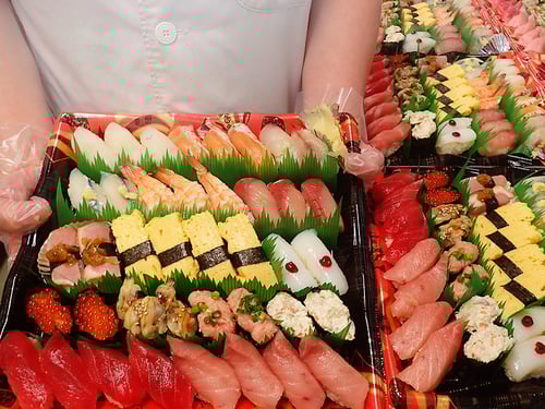 常盤橋タワー　寿司　出前