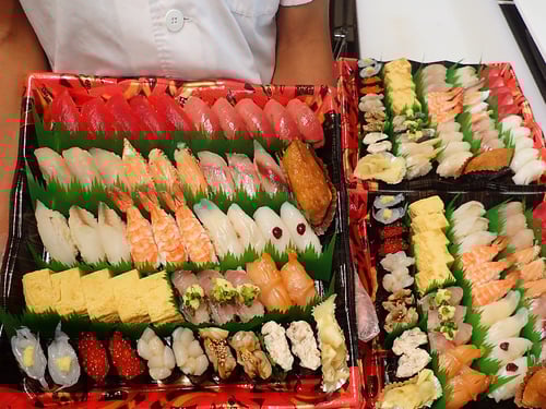 千代田区千代田　納会　寿司　出前