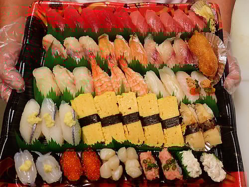 江戸川区　寿司　出前