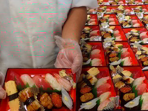 神田松永町　寿司　出前