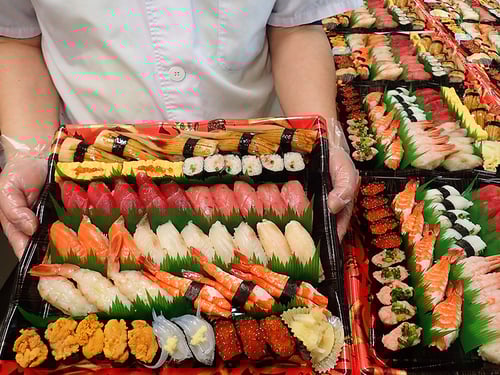 渋谷区　寿司　出前