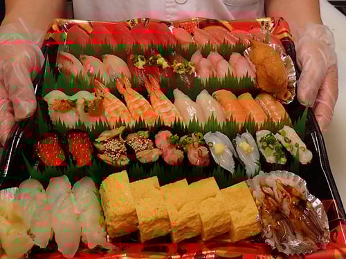 中央区　晴海　寿司　出前