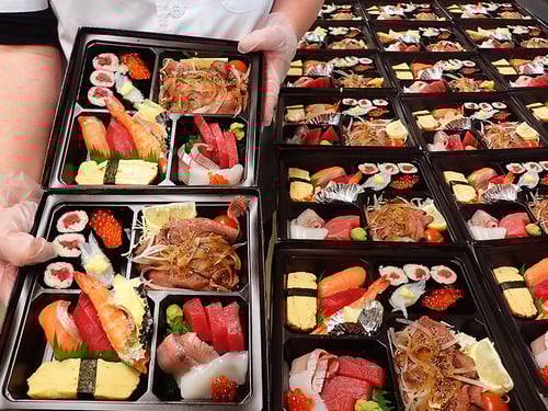 ランチ　出前　宅配寿司